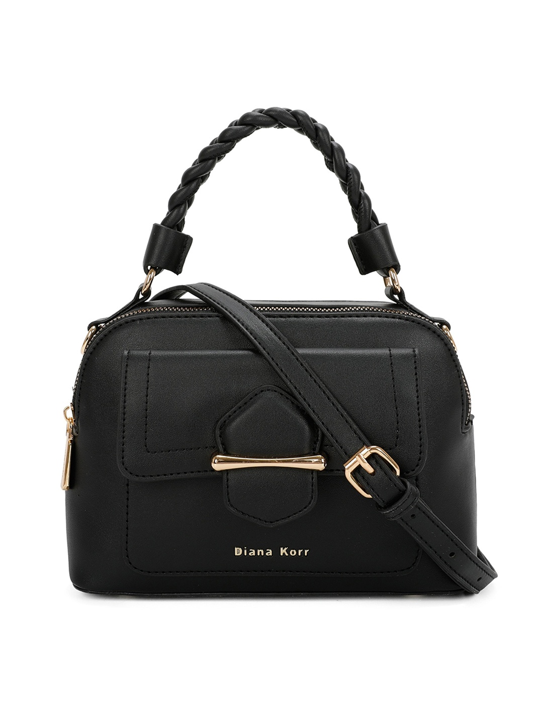 

Diana Korr Structured Handheld Bag, Black