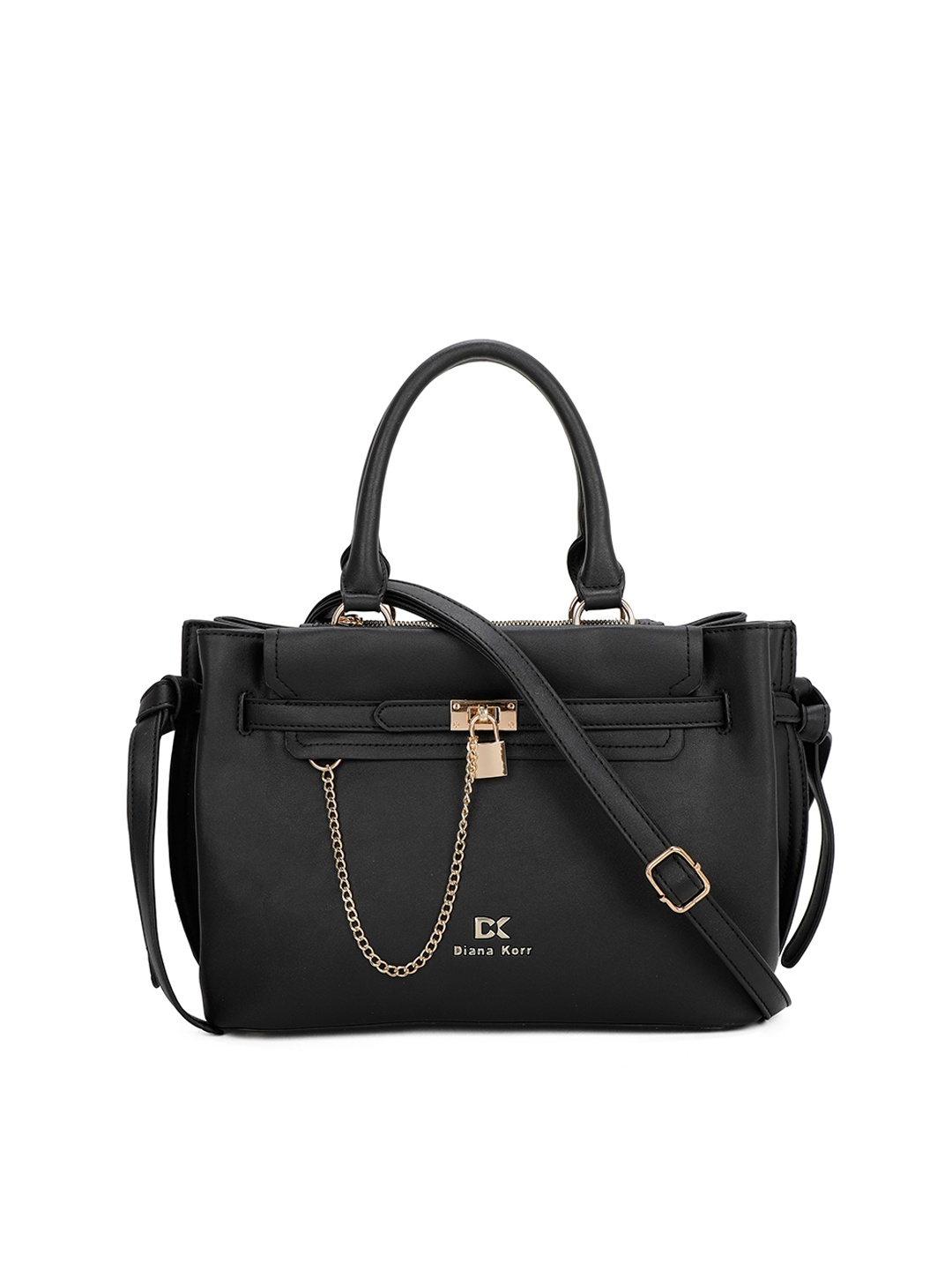 

Diana Korr Structured Handheld Bag, Black