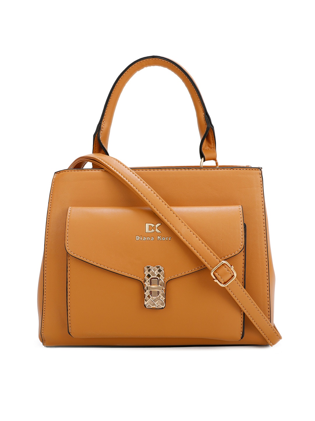 

Diana Korr Structured Handheld Bag, Mustard