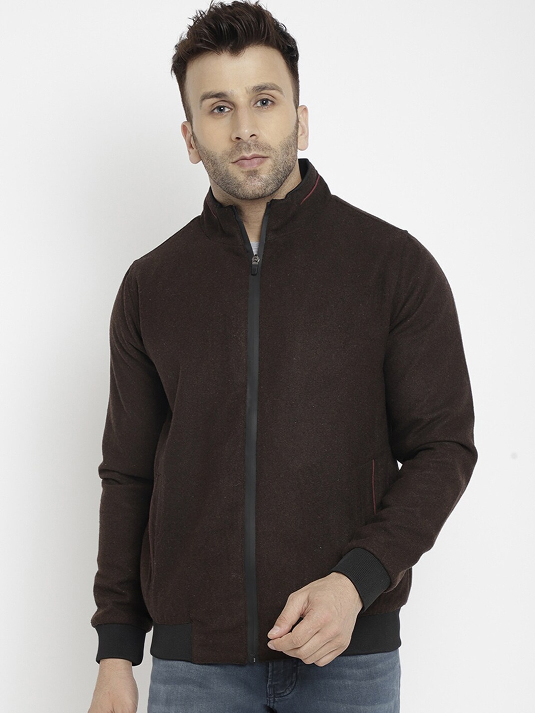 

PERFKT-U Lightweight Antimicrobial Bomber Jacket, Brown