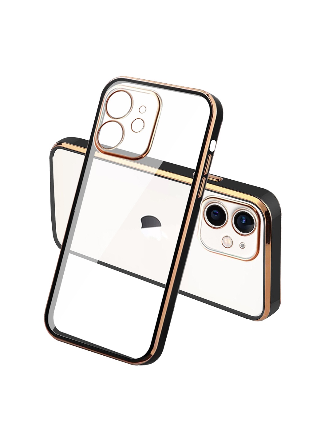 

Karwan iPhone 12 Phone Back Cover, Black