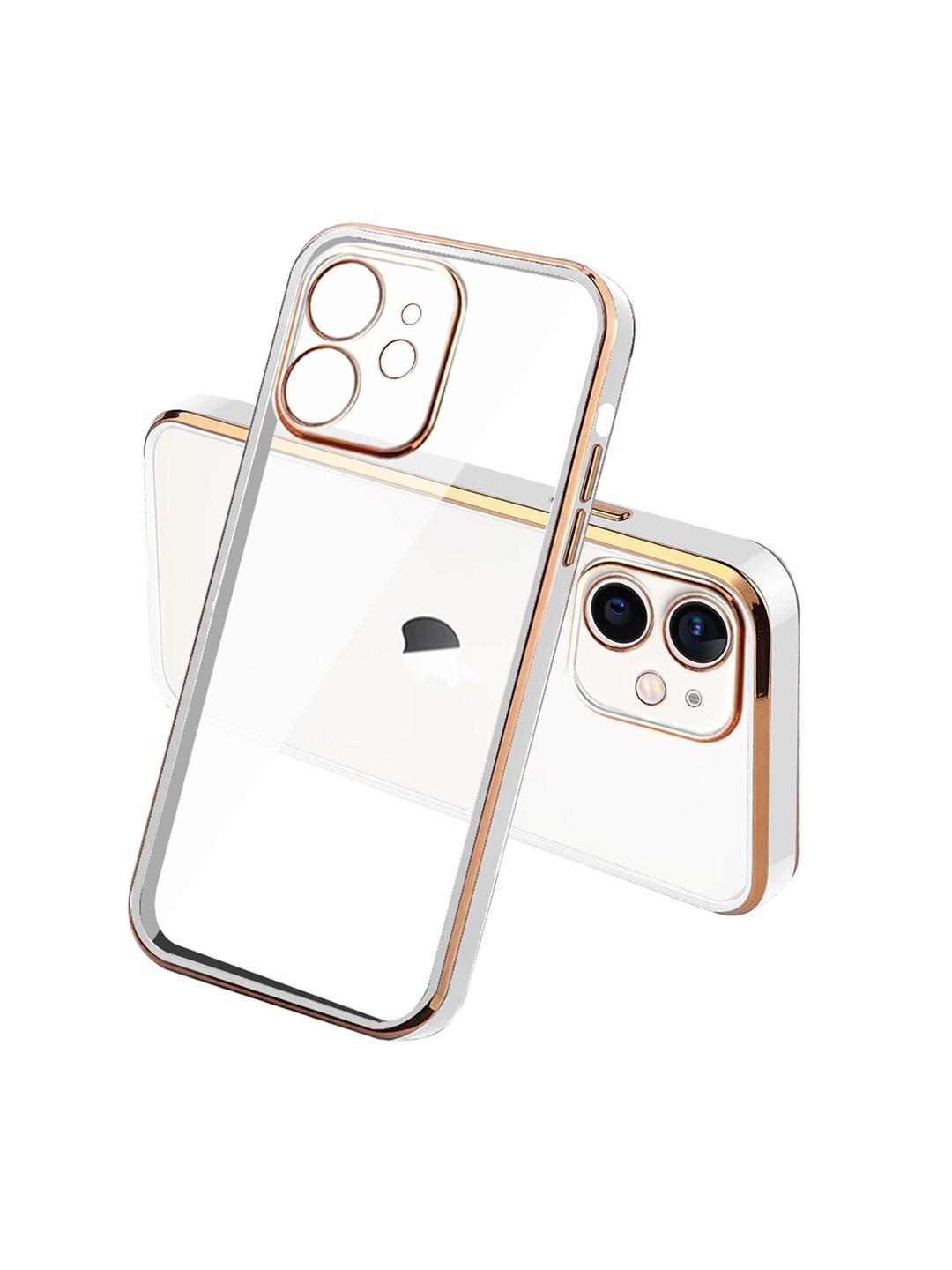 

Karwan iPhone 12 Phone Back Cover, White