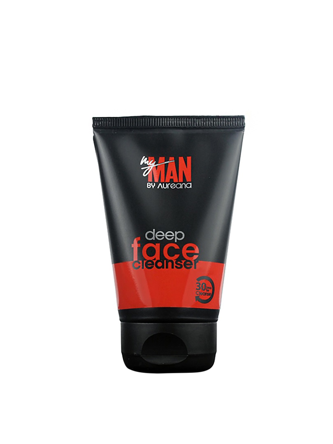 

Aureana My Man Deep Face Cleanser with Tea Tree Oil - 100 ml, Blue