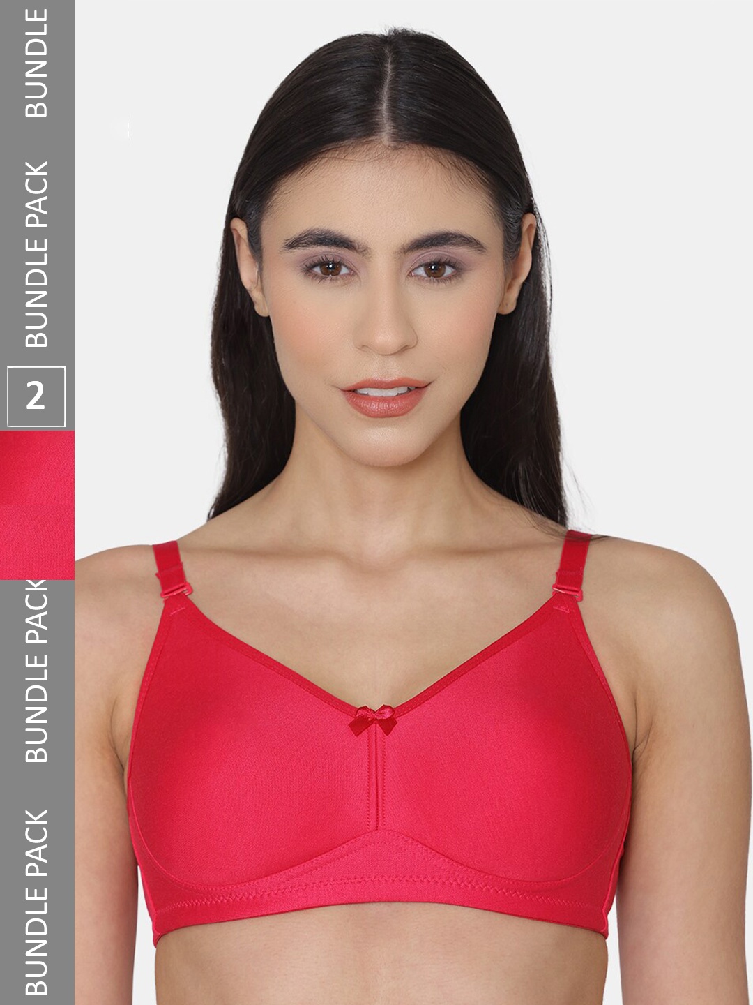 

Tweens Non-Padded Cotton Minimizer Bra, Pink