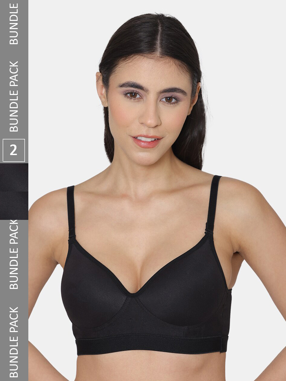 

KOMLI Lightly Padded Everyday Bra, Black