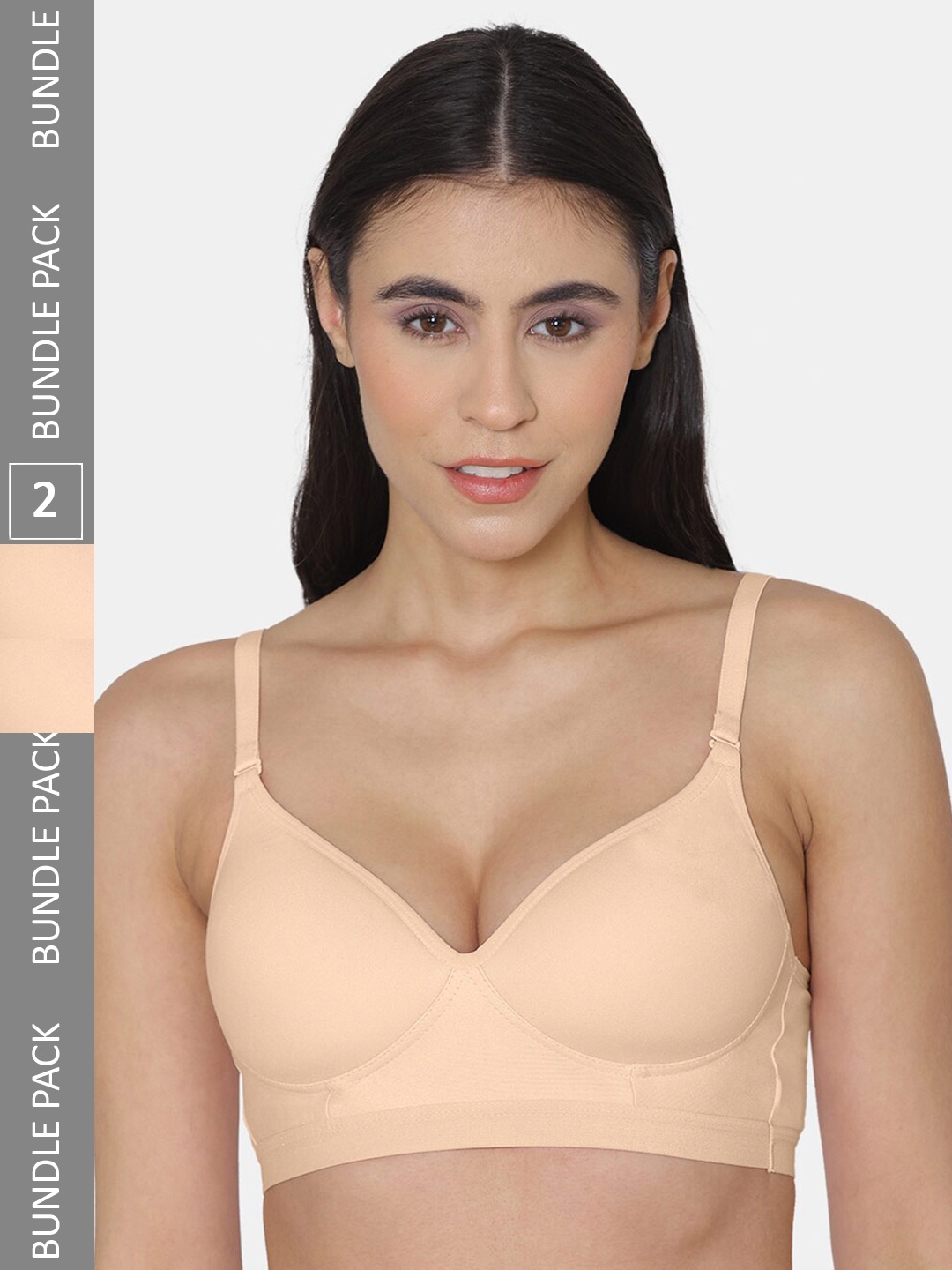 

KOMLI Lightly Padded Everyday Bra, Beige