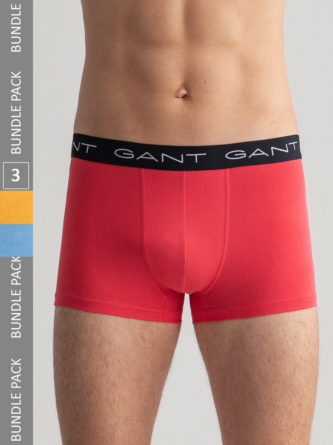 

GANT Men Pack Of 3 Low Rise Trunks 8905241117581, Pink