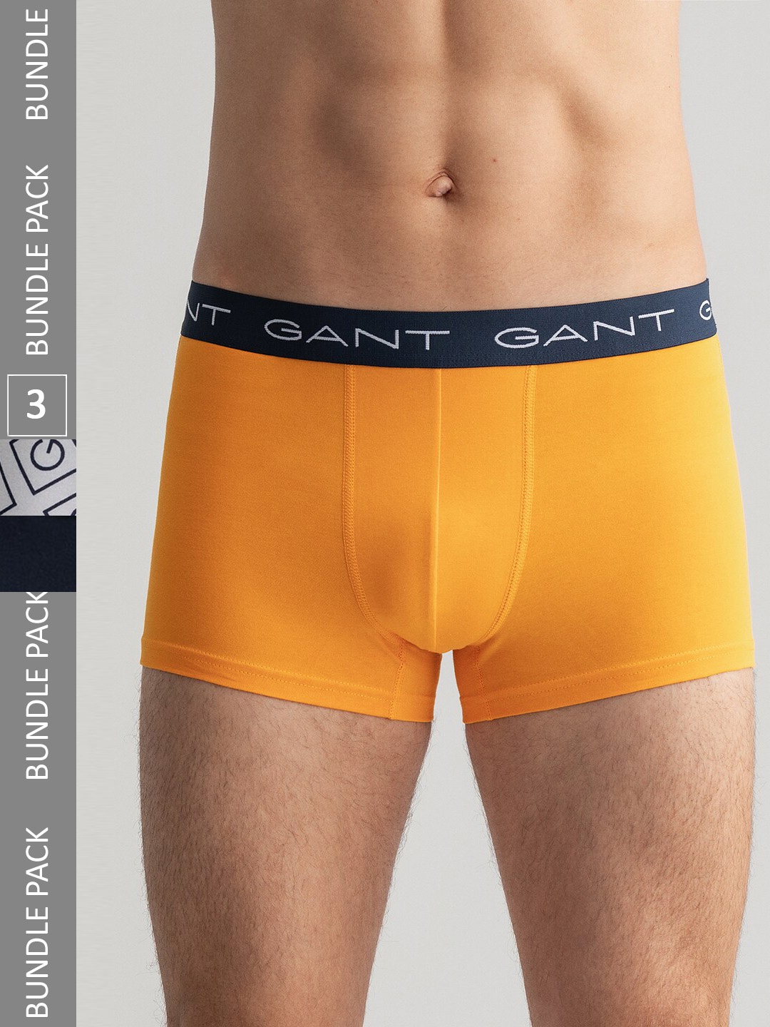 

GANT Men Pack Of 3 Trunks- 8905241117680, White