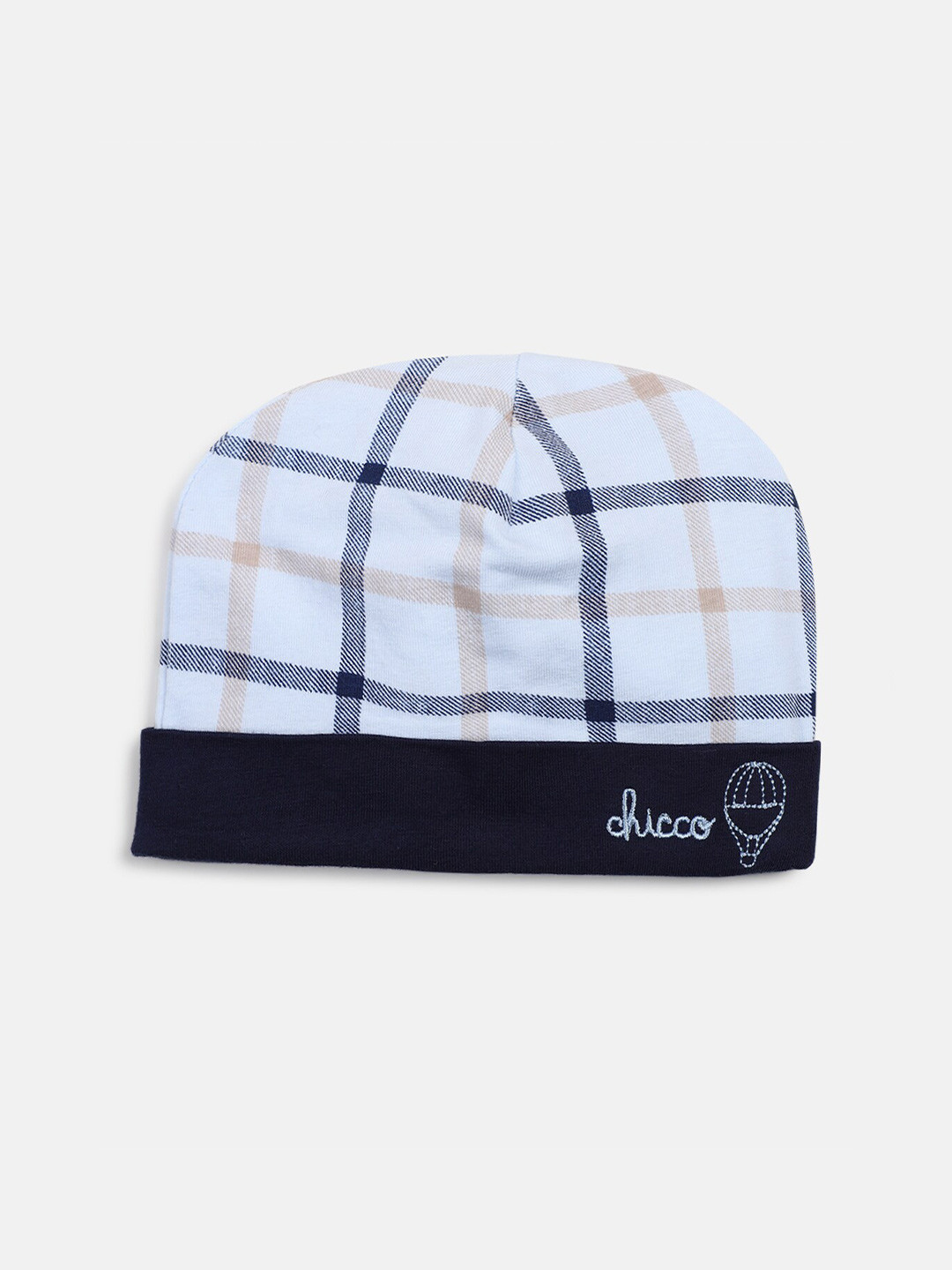 

Chicco Infants Boys Printed Cotton Beanie, Blue