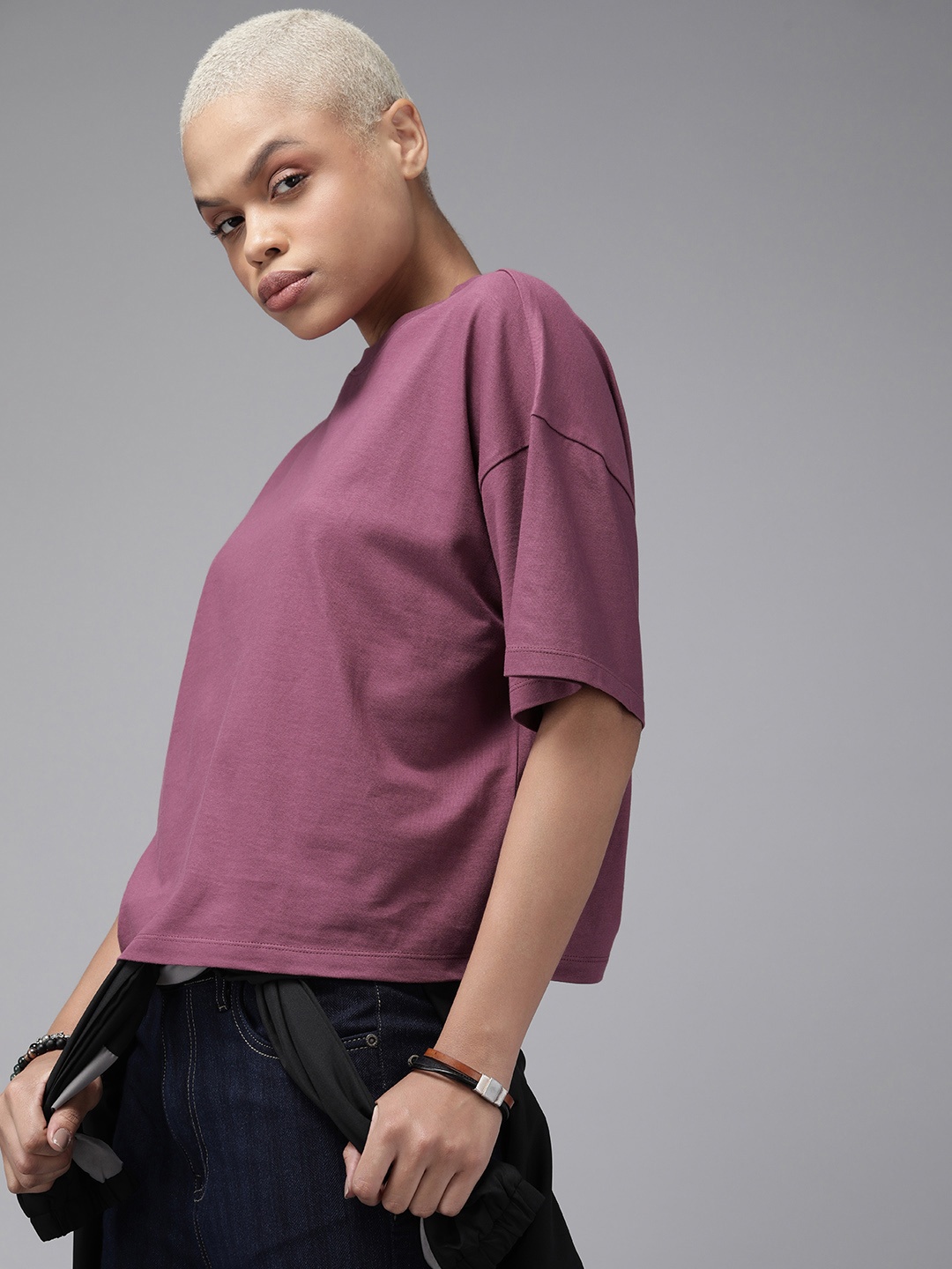 

Roadster Boxy T-shirt, Purple