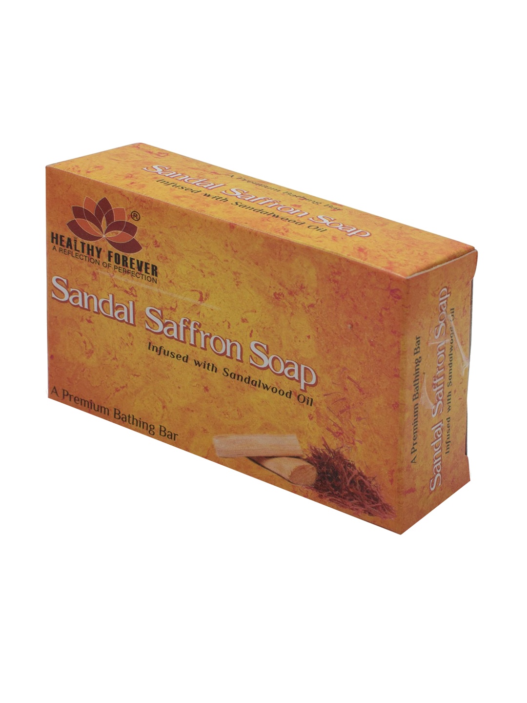 

HEALTHY FOREVER Sandal Saffron Soap, Na
