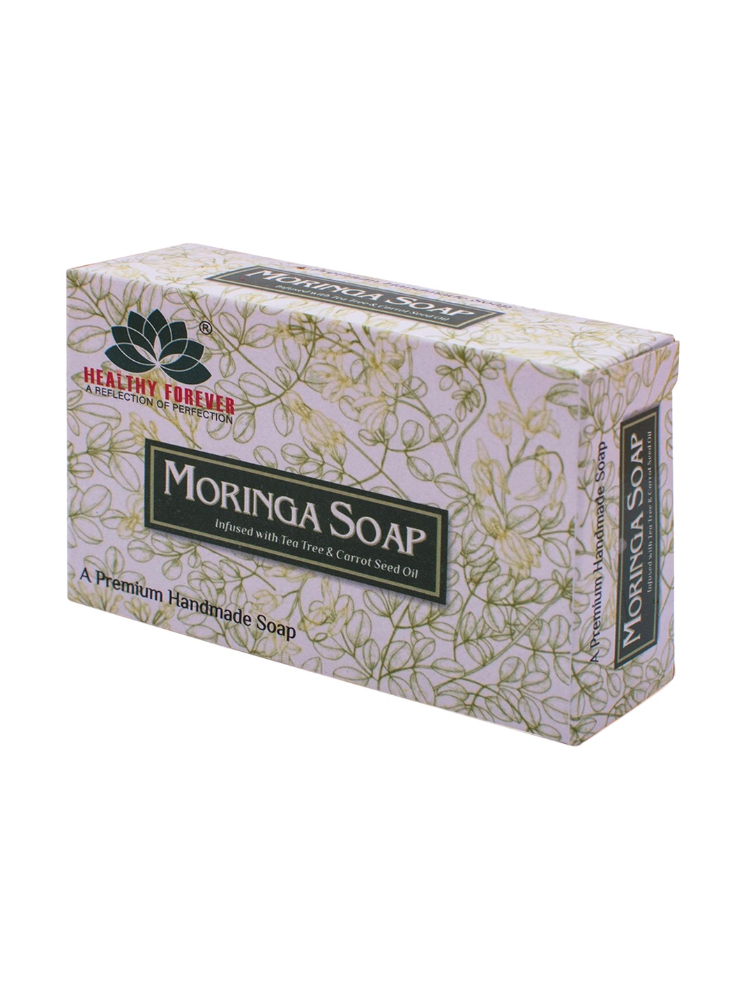

HEALTHY FOREVER Homemade Hydrated Moringa Soap-120gm, Multi