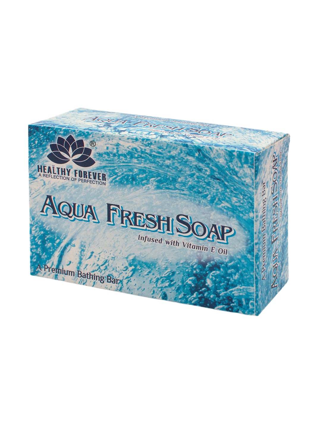 

HEALTHY FOREVER Pack of 2 Homemade Hydrated Aqua Fresh Soap-120 gm, Blue