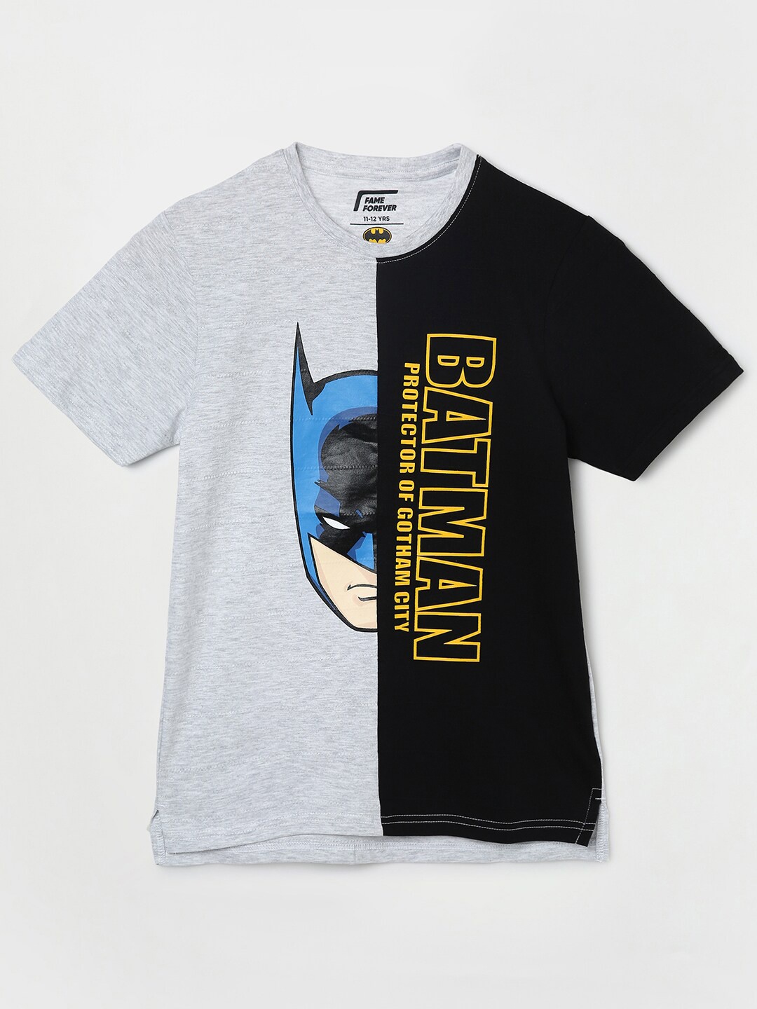 Fame Forever by Lifestyle Boys DC COMIC- BATMAN Printed Tshirts, Black