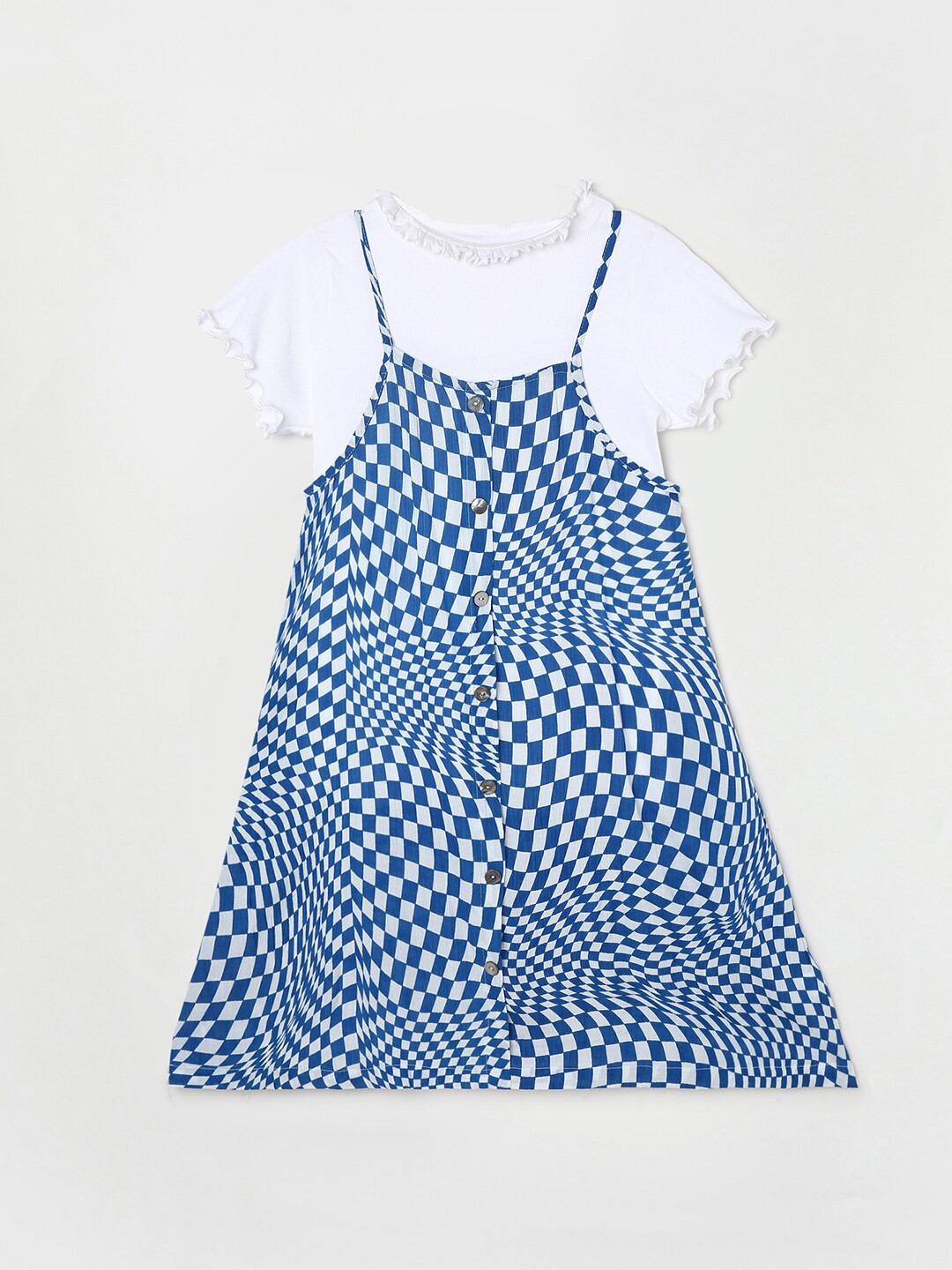

Fame Forever by Lifestyle Blue A-Line Dress