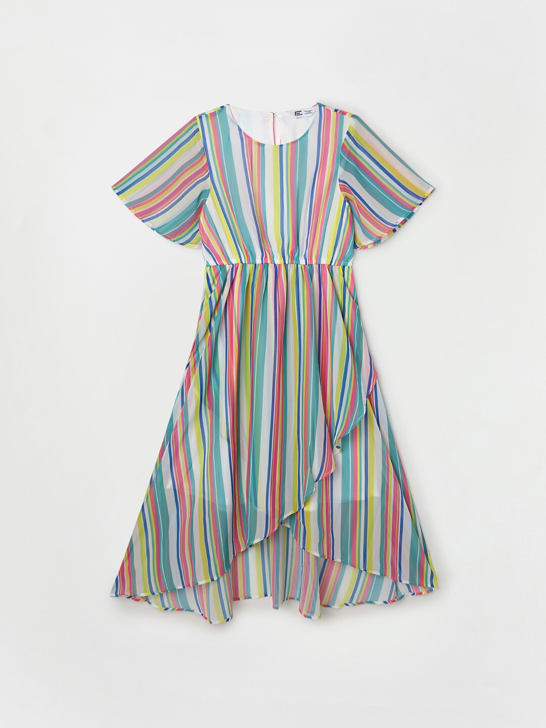 

Fame Forever by Lifestyle Multicoloured Striped Midi Dress, Multi