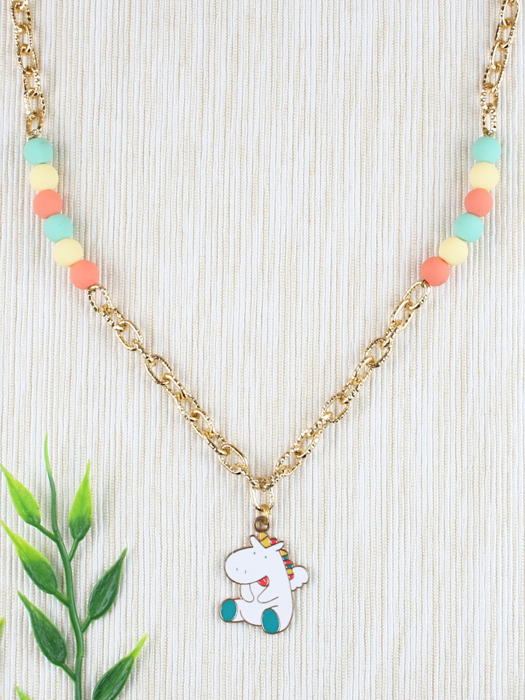 

Asthetika Kids Girls Gold-Plated Necklace
