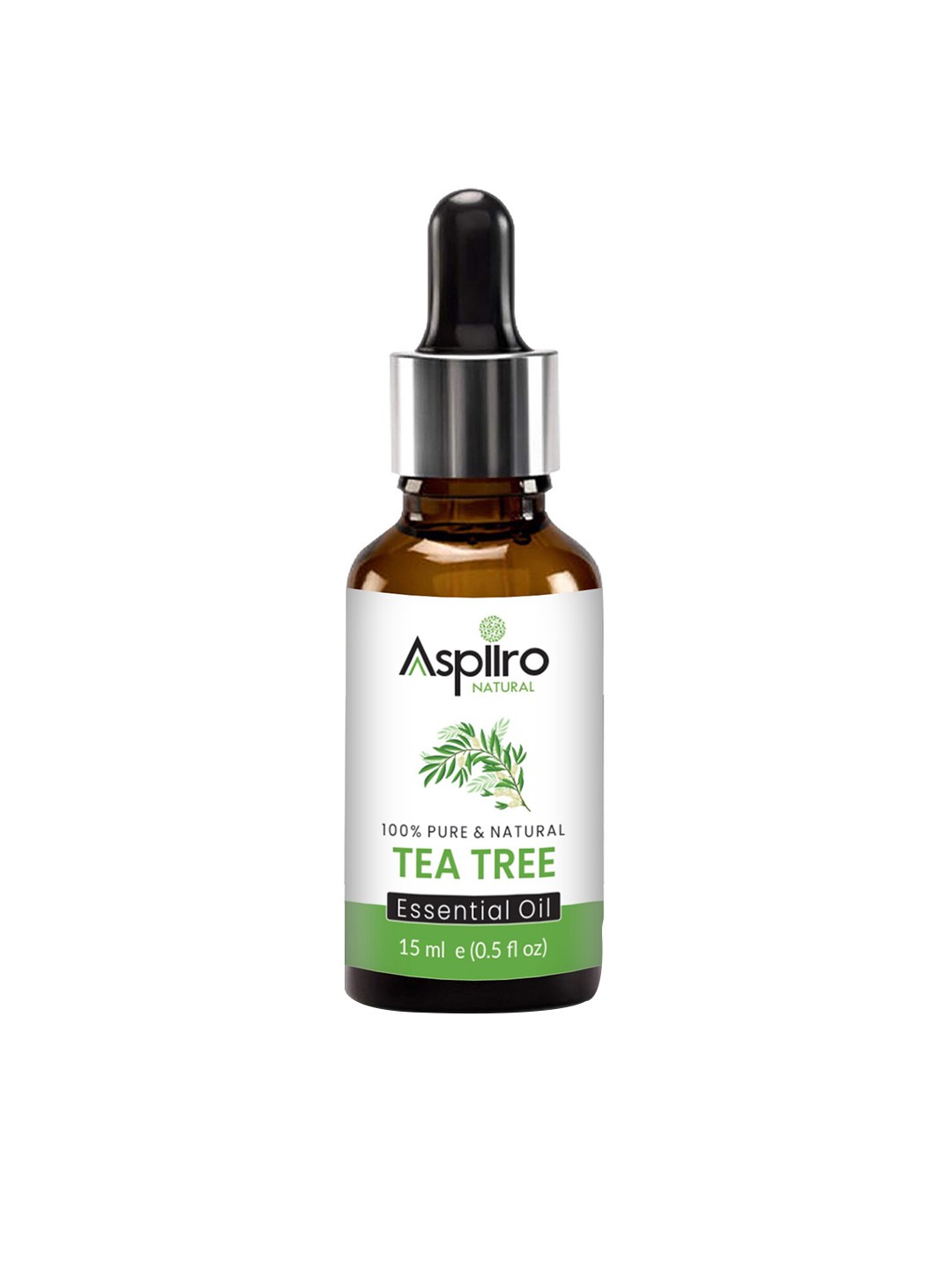

Aspiro Natural Tea Tree Oil for Skin Acne - 15 ml, White
