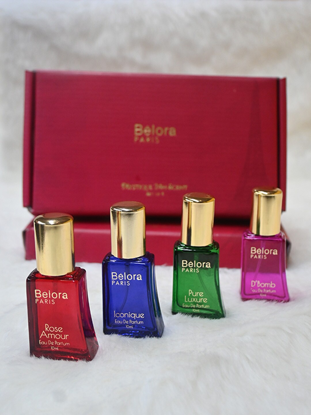 

Belora Mystique 24H Scent Sustainable Eau De Parfum Set, Red
