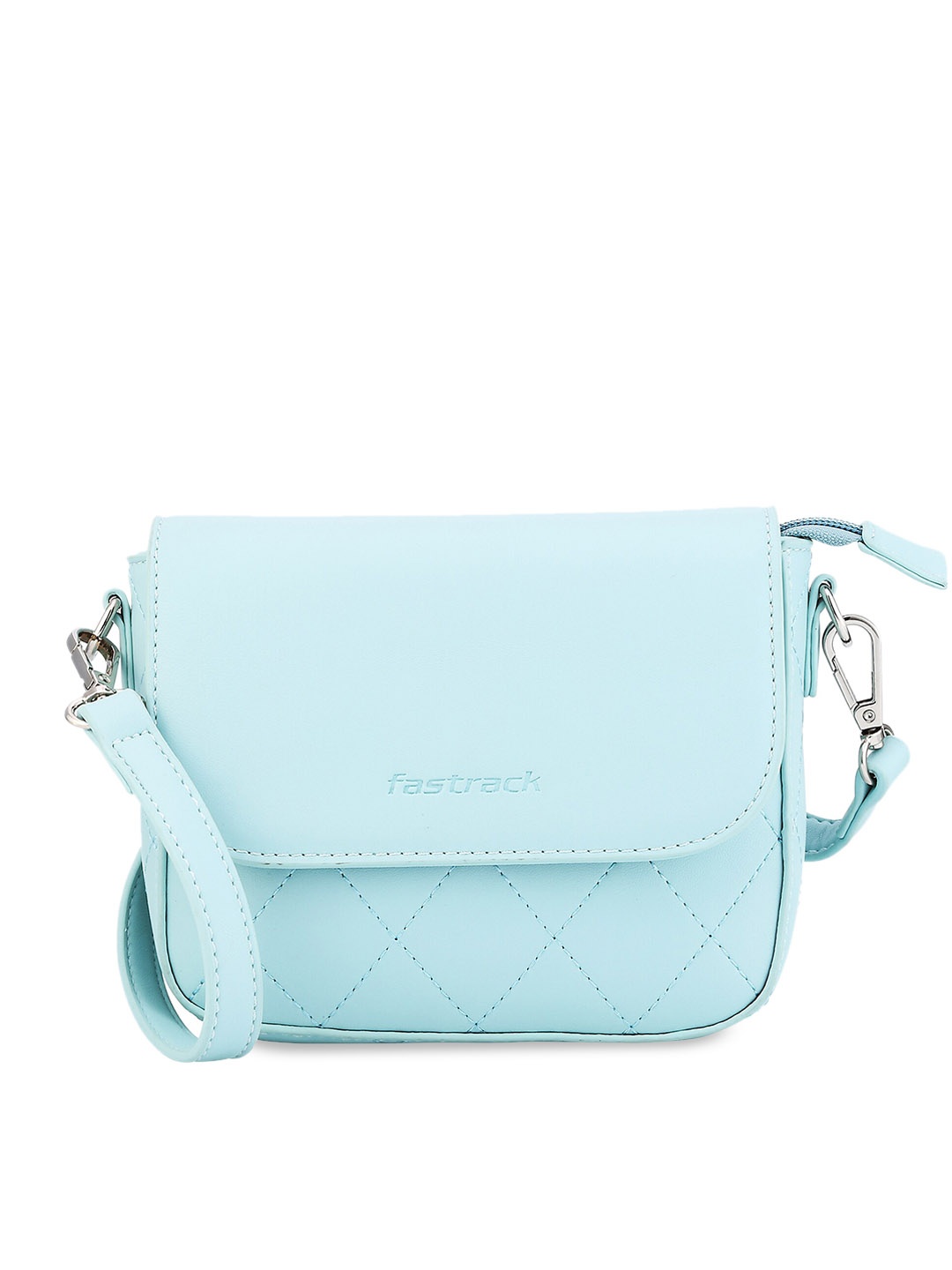 

Fastrack Structured Sling Bag with Quilted, Blue