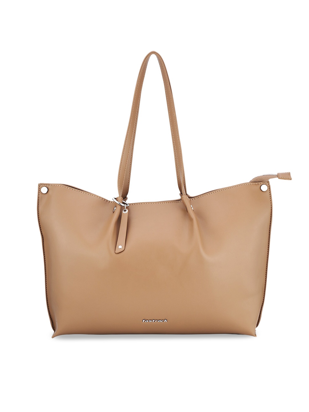 

Fastrack PU Structured Shoulder Bag, Tan