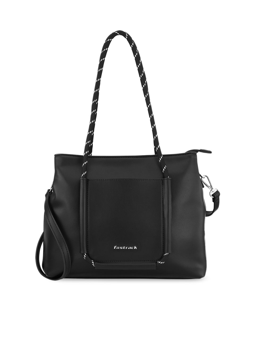

Fastrack Structured Shoulder Bag, Black