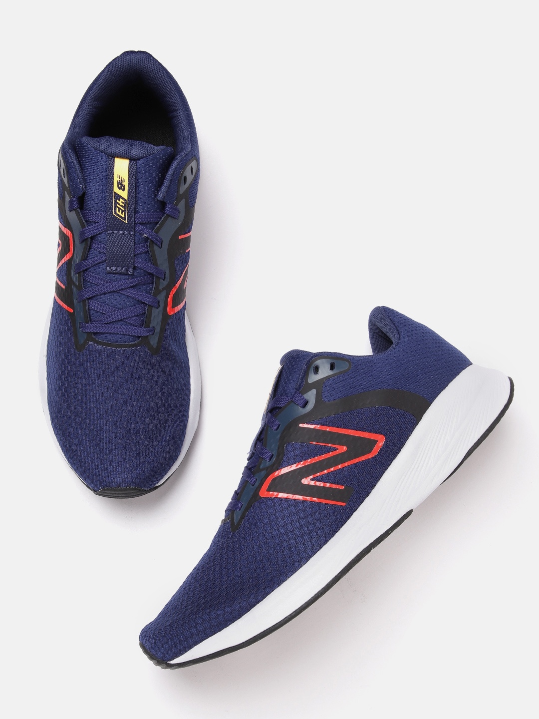 

New Balance Men Woven Design 413 Running Shoes, Blue