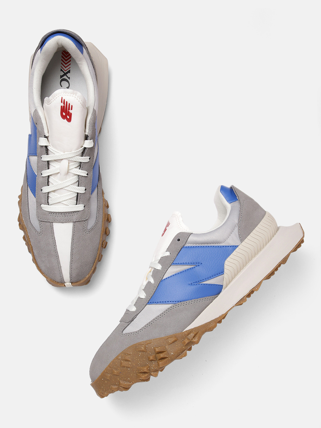 

New Balance Men Colourblocked XC72 Sports Shoes, White