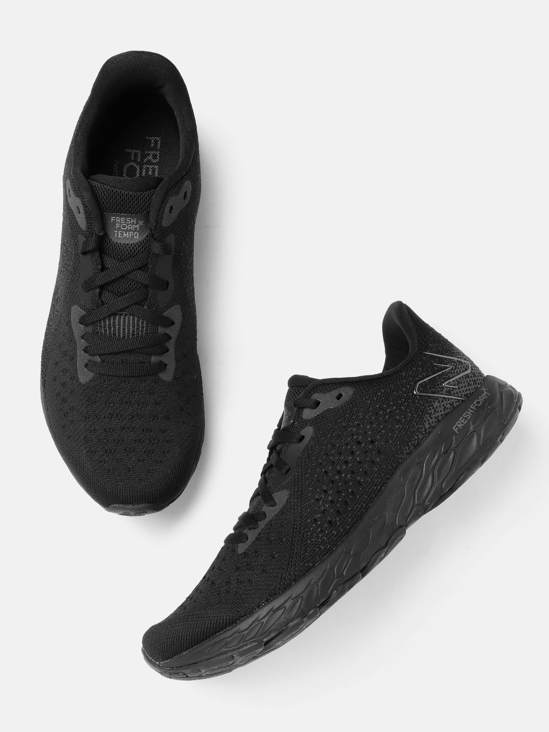 

New Balance Men Black Running Shoes