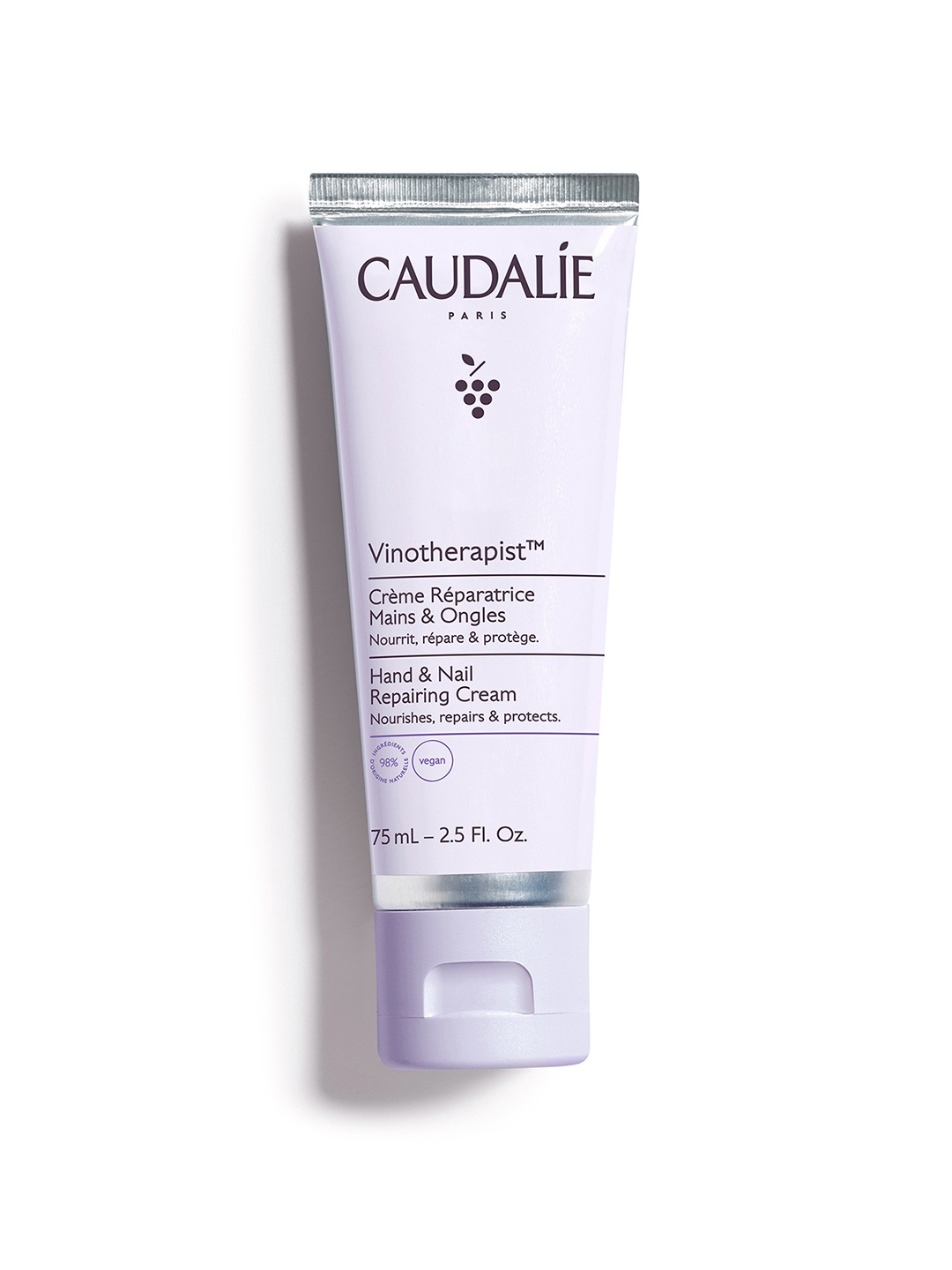 

Caudalie Vinotherapist Hand & Nail Repairing Cream - 75 ml, Lavender