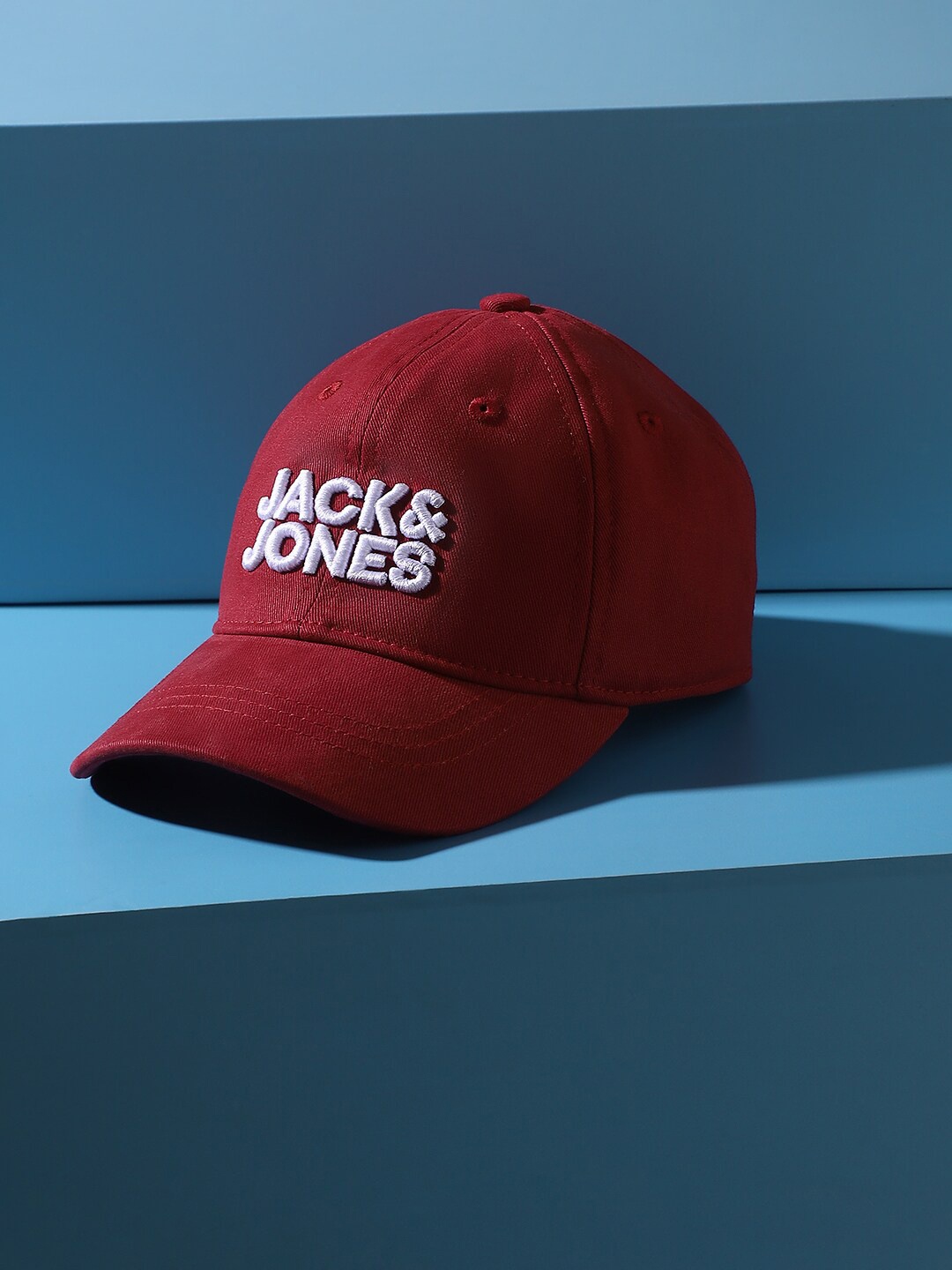 

Jack & Jones Junior Boys JJ-JR JJCORE Cotton Embroidered Baseball Cap, Red
