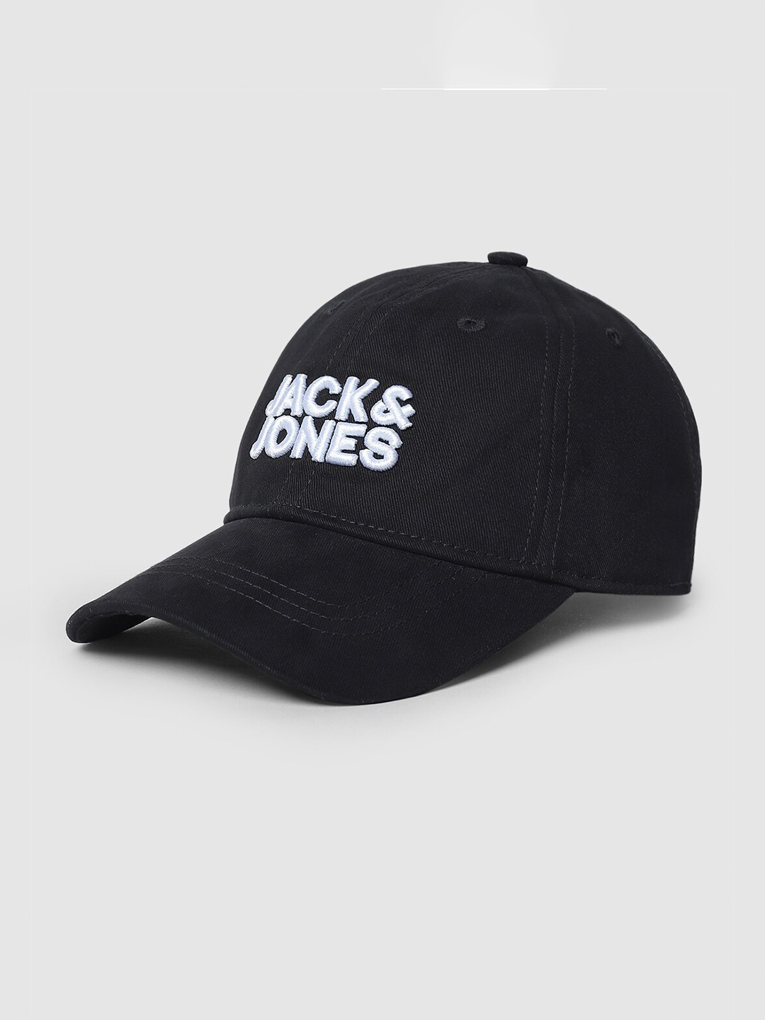 

Jack & Jones Junior Boys Embroidered Cotton Baseball Cap, Black