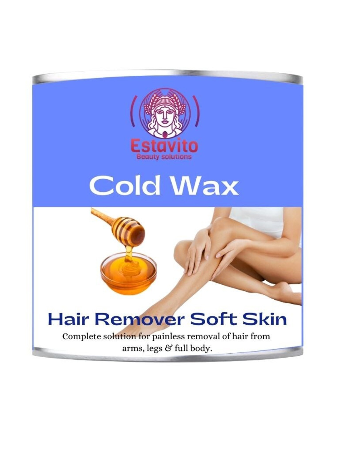 

Estavito Hair Remover Cold Wax 600 gm, Yellow