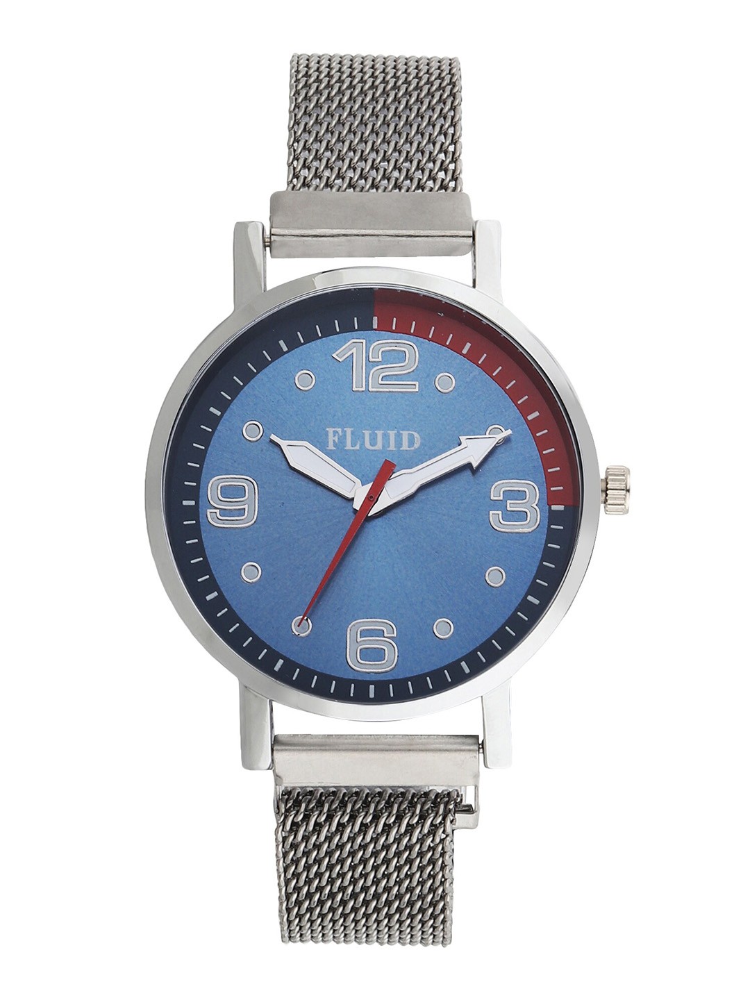 

FLUID Women Textured Straps Analogue Watch Gift Set FL-Gift Set-06, Silver