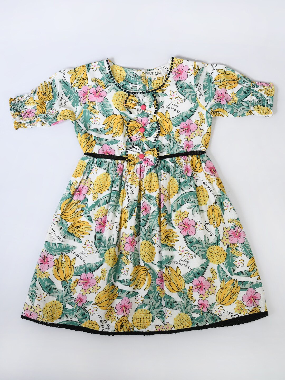 

Bella Moda Multicoloured Floral Dress, Multi
