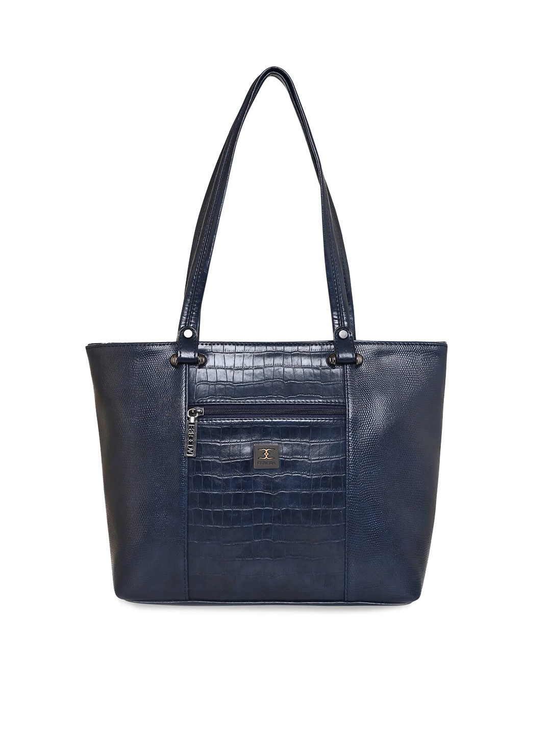 

ESBEDA Textured Structured Shoulder Bag, Blue