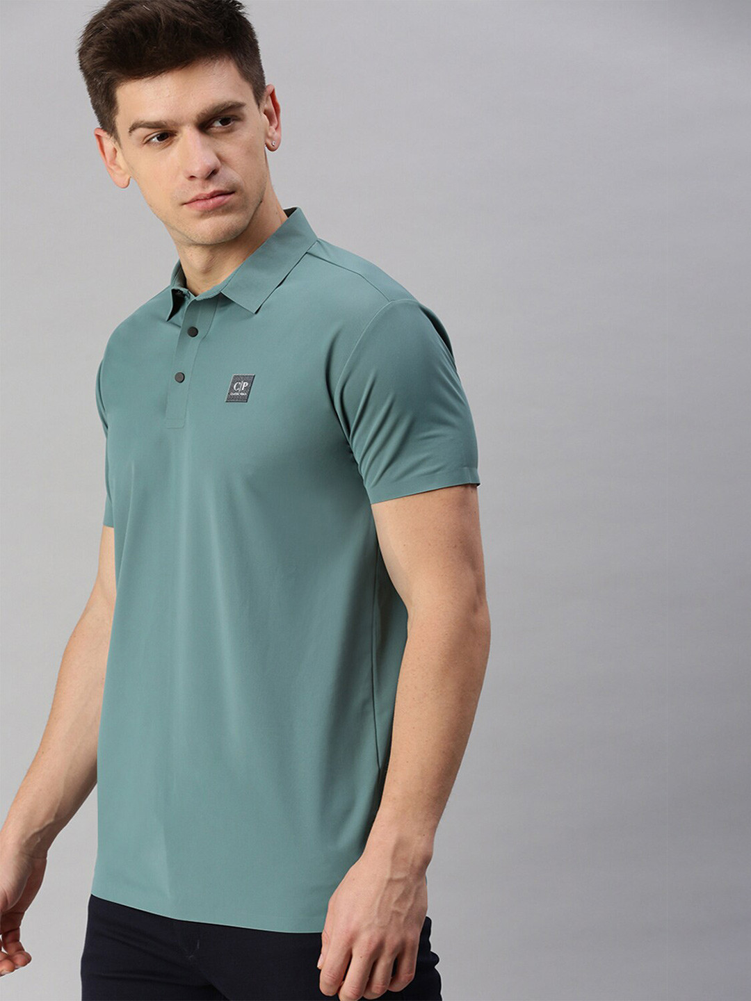 

Classic Polo Polo Collar Cotton T-shirt, Blue