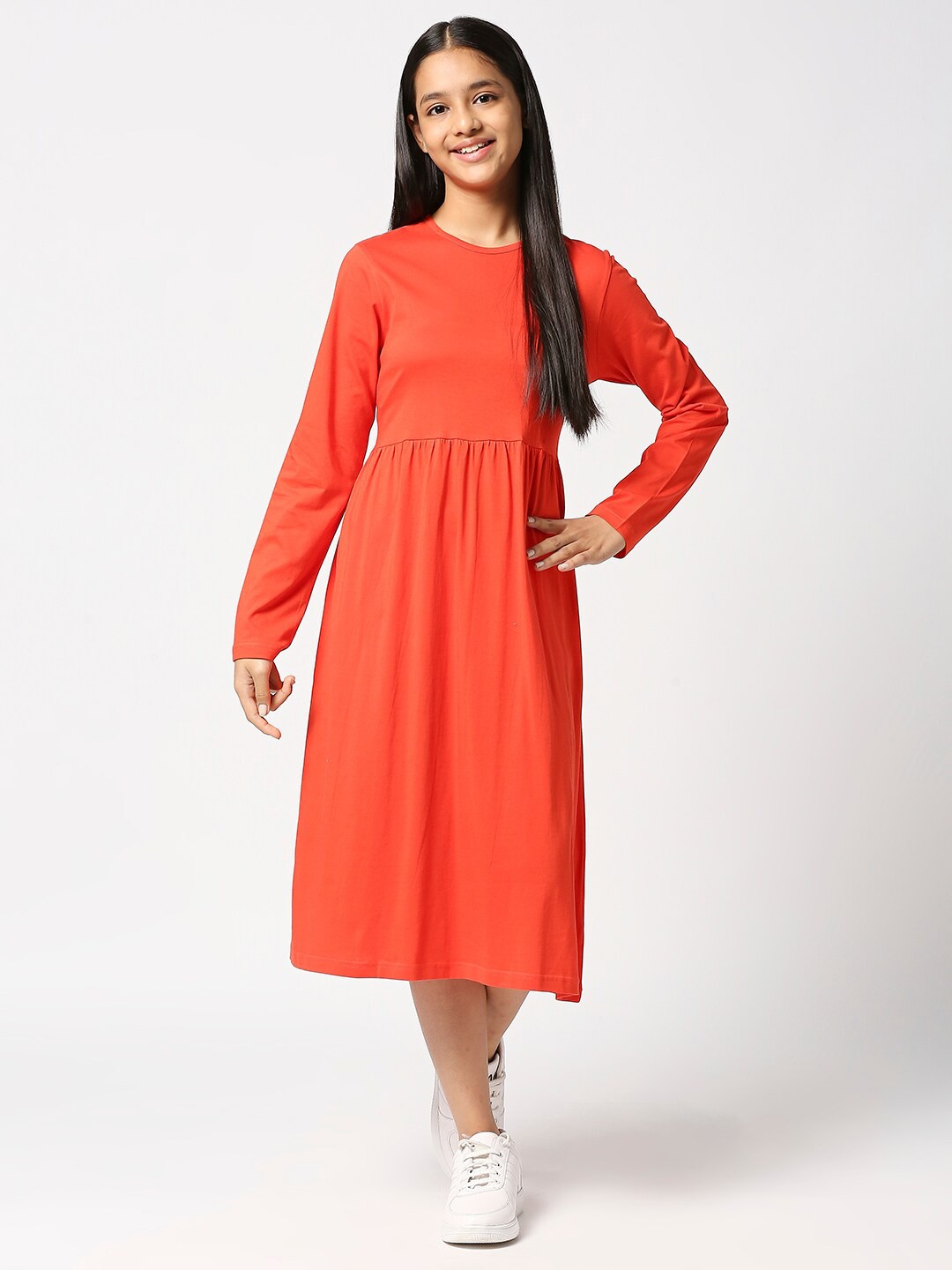 

JUSTICE Coral Midi Dress