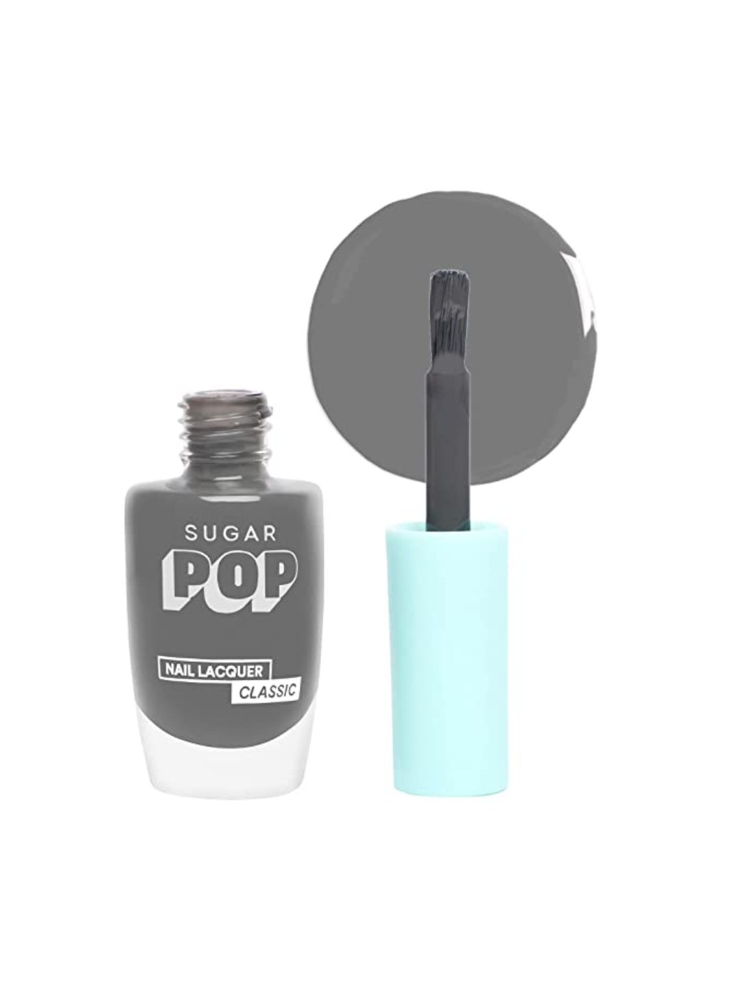 

SUGAR POP Quick-Drying Classic Nail Lacquer 10 ml - Ash Clash 28, Grey