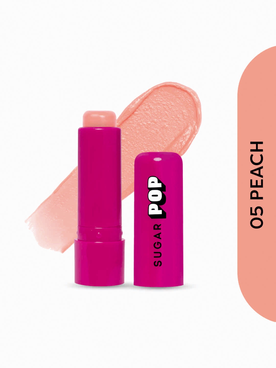 

SUGAR POP Nourishing & Hydrating Tinted Lip Balm with Shea Butter 4.5 g - Peach 05