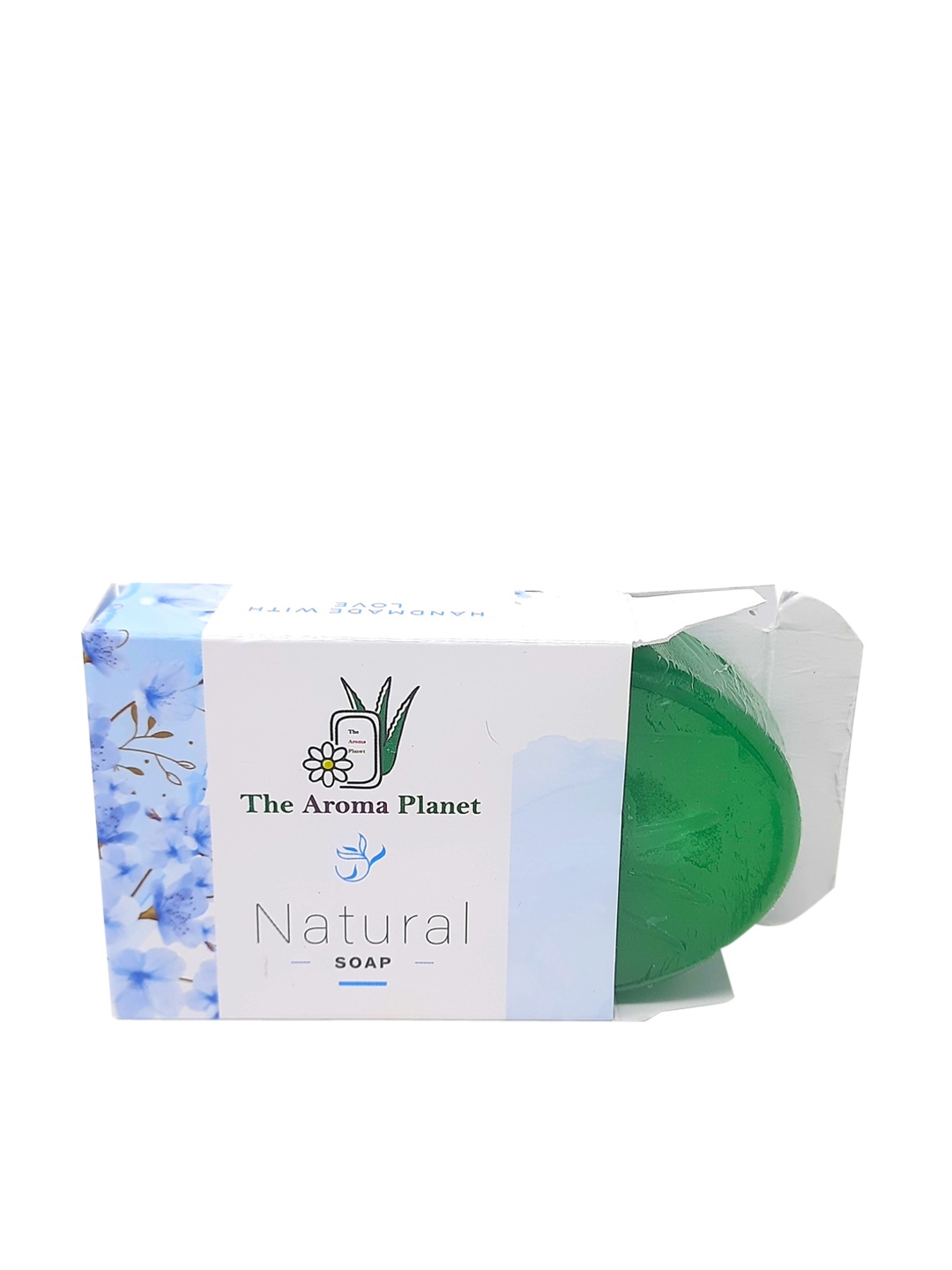 

The Aroma Planet Natural Aloe Jasmin Soap 100 gm, Green