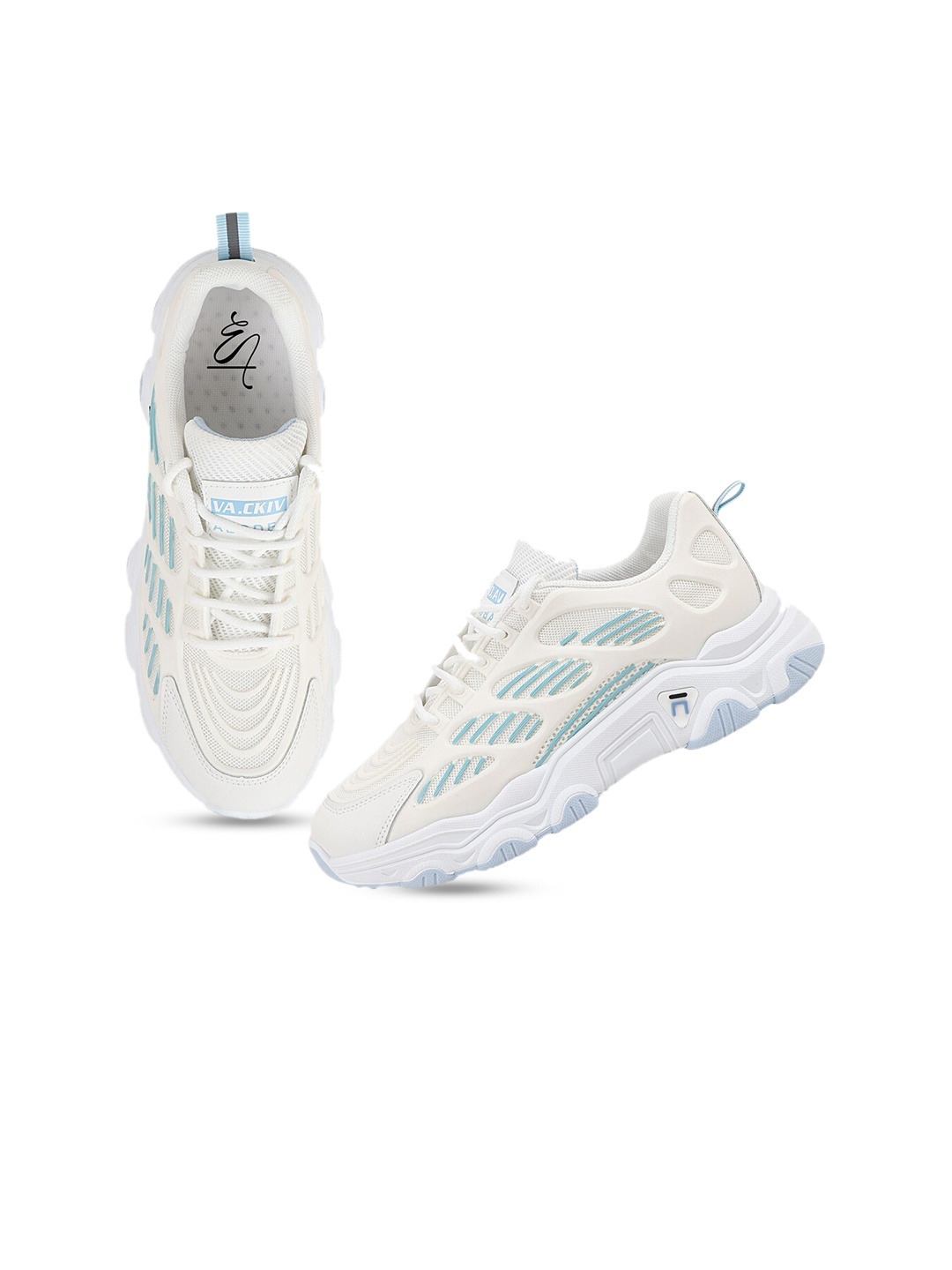

THE WHITE POLE Women Lace-Up Lightweight Sneakers