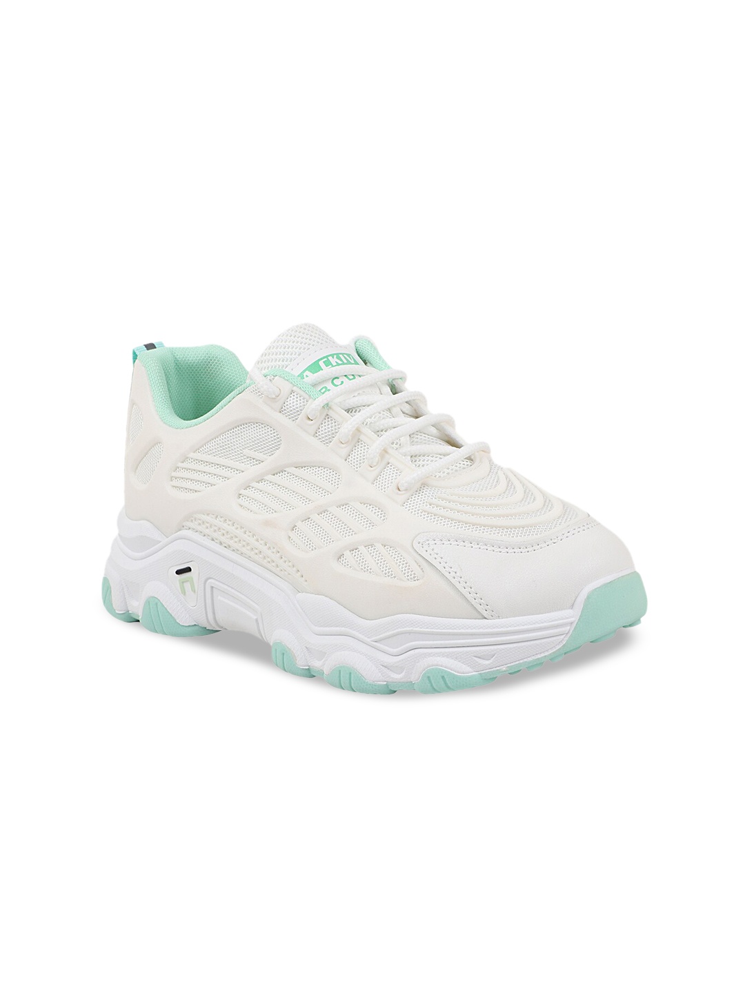 

THE WHITE POLE Women Textured Lightweight Sneakers