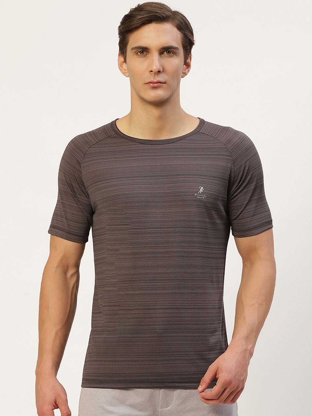 

ARMISTO Self Design Raglan Sleeves Mid-Rise Co-Ords, Black