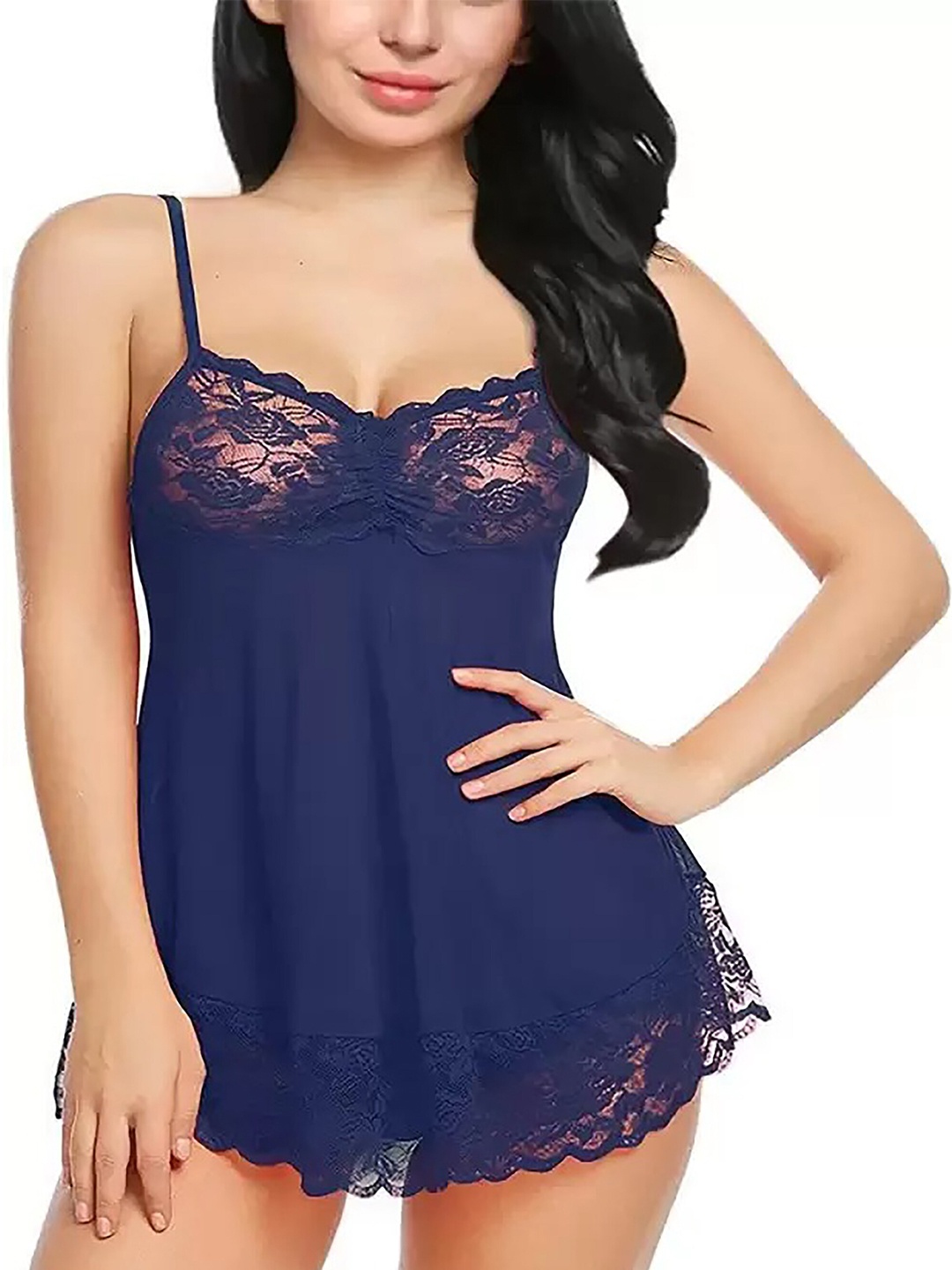

AROUSY Net Baby Doll, Blue