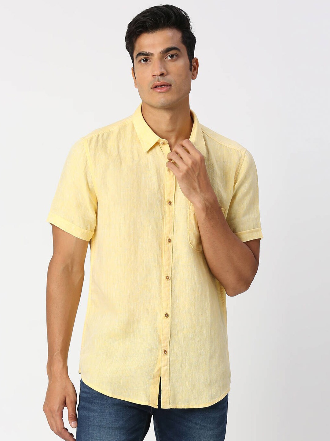 

Pepe Jeans Relaxed Casual Cotton Shirt, Yellow