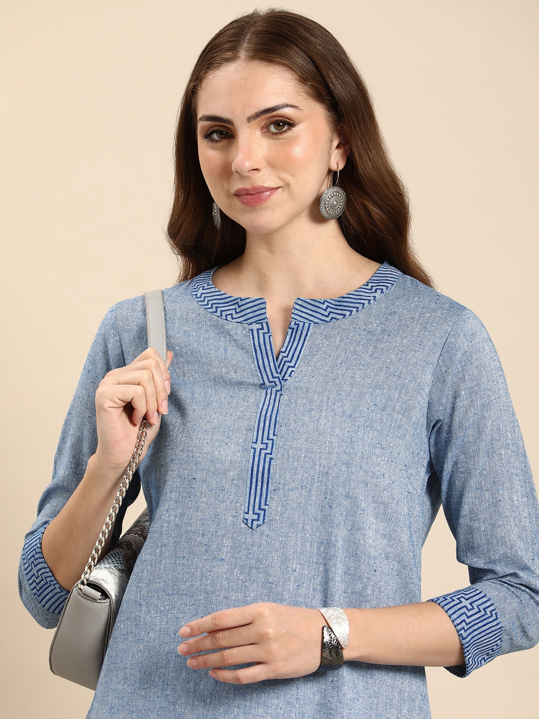 

Anouk Indigo Kurta, Blue