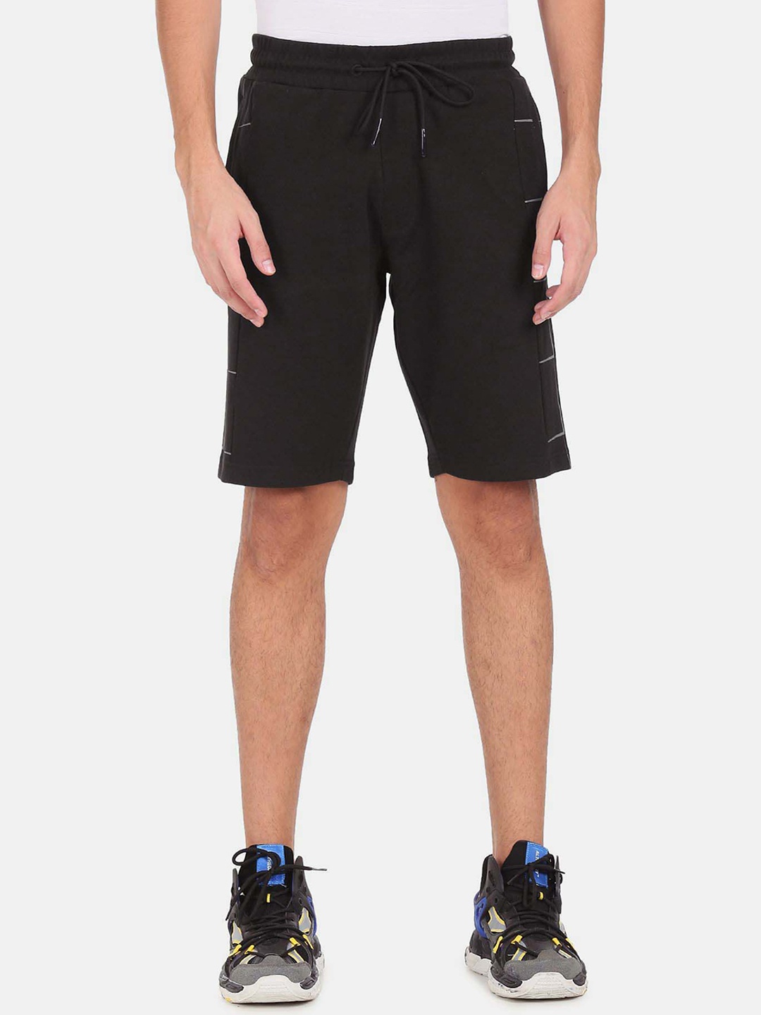 

Arrow New York Men Sports Shorts, Black