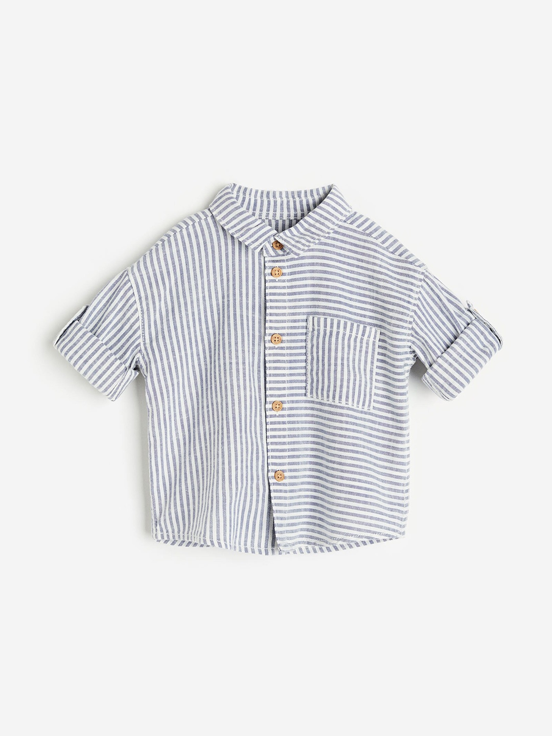 

H&M Boys Pure Cotton Shirt, Blue