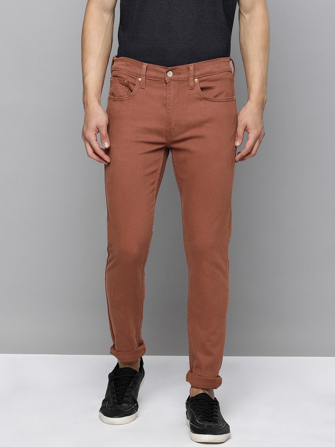 

Levis Men Skinny Fit Jeans, Brown
